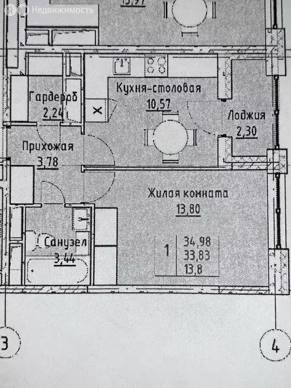 1-комнатная квартира: Санкт-Петербург, Планерная улица, 89 (36 м) - Фото 0