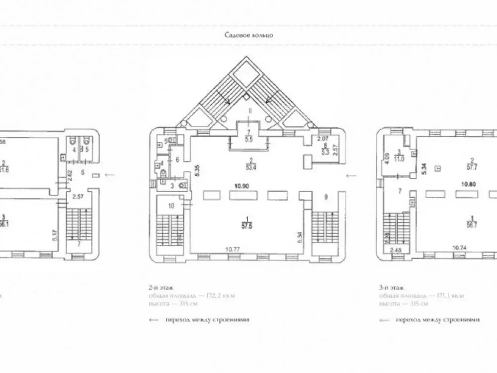 Торговая площадь в Москва Садовническая ул., 84С3 (1184 м) - Фото 1