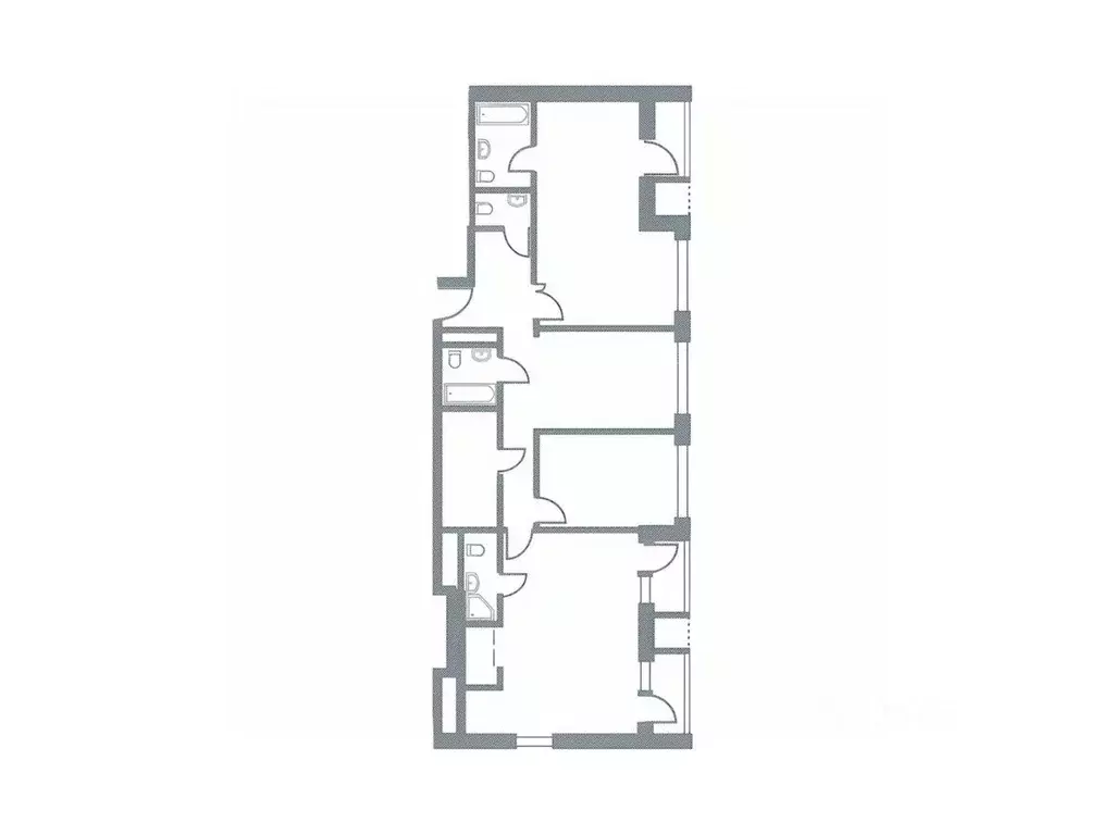 4-к кв. Москва Мантулинская ул., 9к6 (124.9 м) - Фото 1