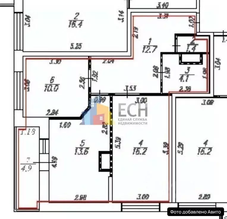 2-к кв. Тульская область, Тула просп. Ленина, 140 (58.0 м) - Фото 2