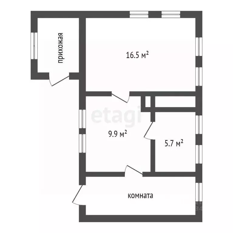 Дом в Воронежская область, Россошь ул. Крупской, 5 (32 м) - Фото 2