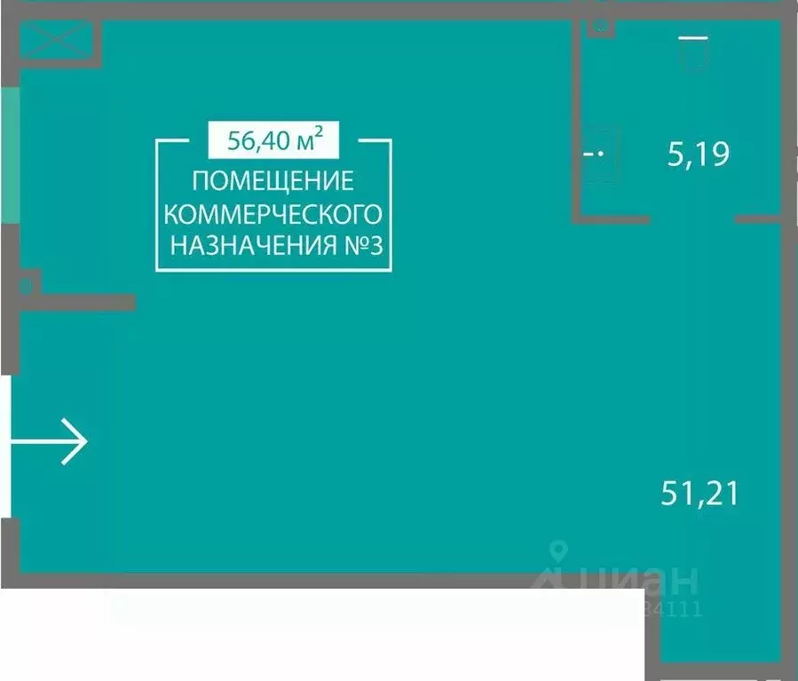 Помещение свободного назначения в Крым, Симферопольский район, с. ... - Фото 1