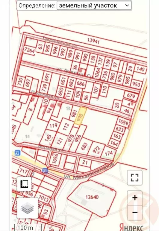 Участок в Пожарское сельское поселение, село Демьяновка (17 м) - Фото 1