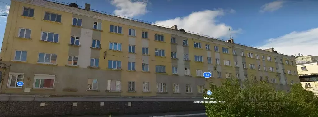 2-к кв. Красноярский край, Дудинка ул. Горького, 42 (44.8 м) - Фото 1