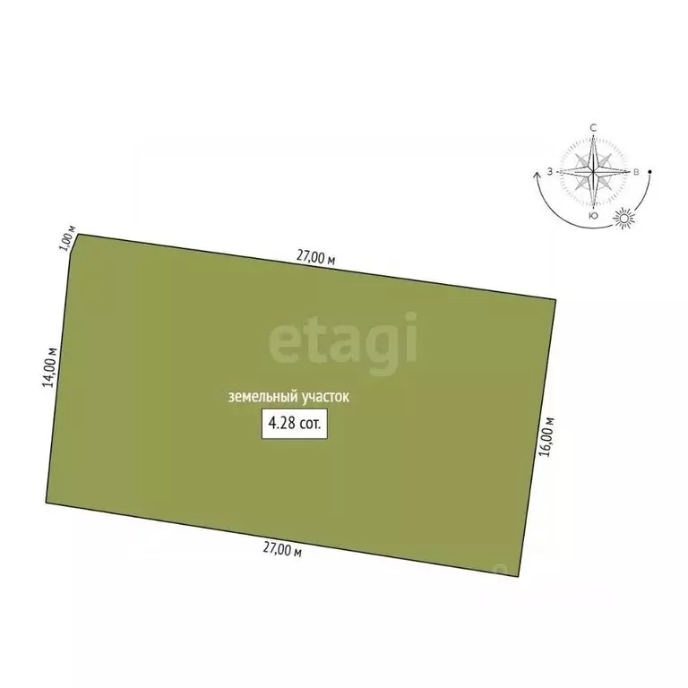 Участок в Амурская область, Благовещенск Политехническая ул., 134 (4.3 ... - Фото 1