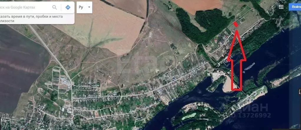 Участок в Саратовская область, Воскресенский район, Елшанское ... - Фото 2