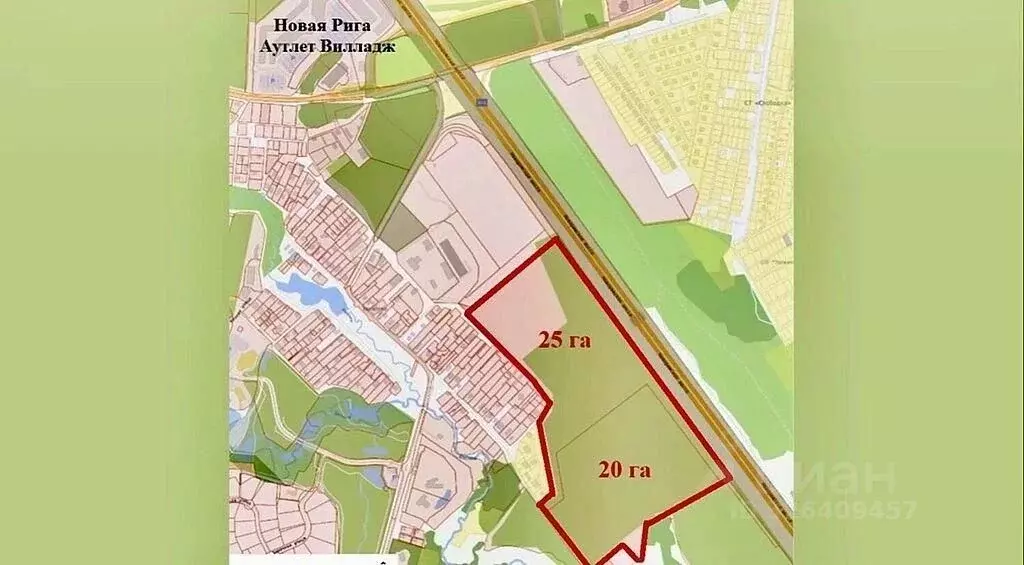 Участок в Московская область, Истра муниципальный округ, д. Обушково  ... - Фото 1