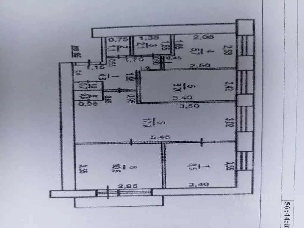 4-к кв. Оренбургская область, Оренбург ул. Мира, 14А (60.0 м) - Фото 2