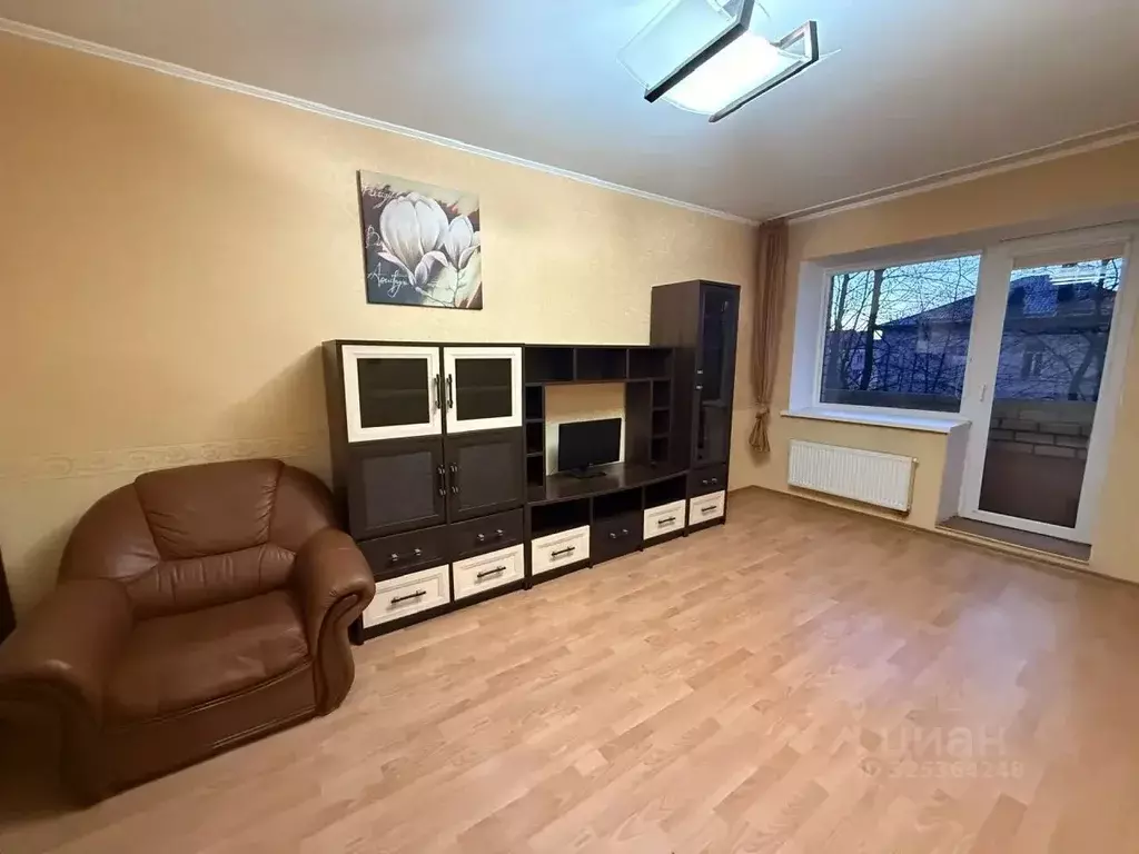 1-к кв. Калининградская область, Калининград Киевская ул., 121В (40.0 ... - Фото 1