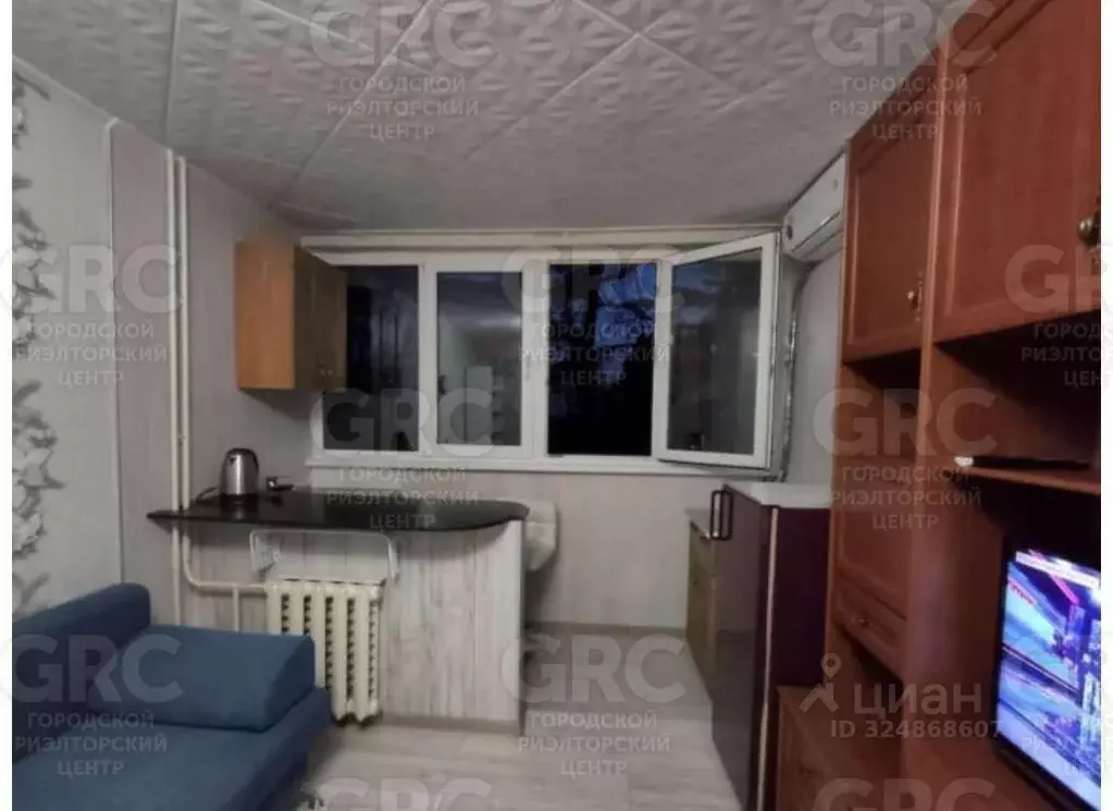 Студия Краснодарский край, Сочи Адлер жилрайон, ул. Голубые Дали, 72 ... - Фото 1