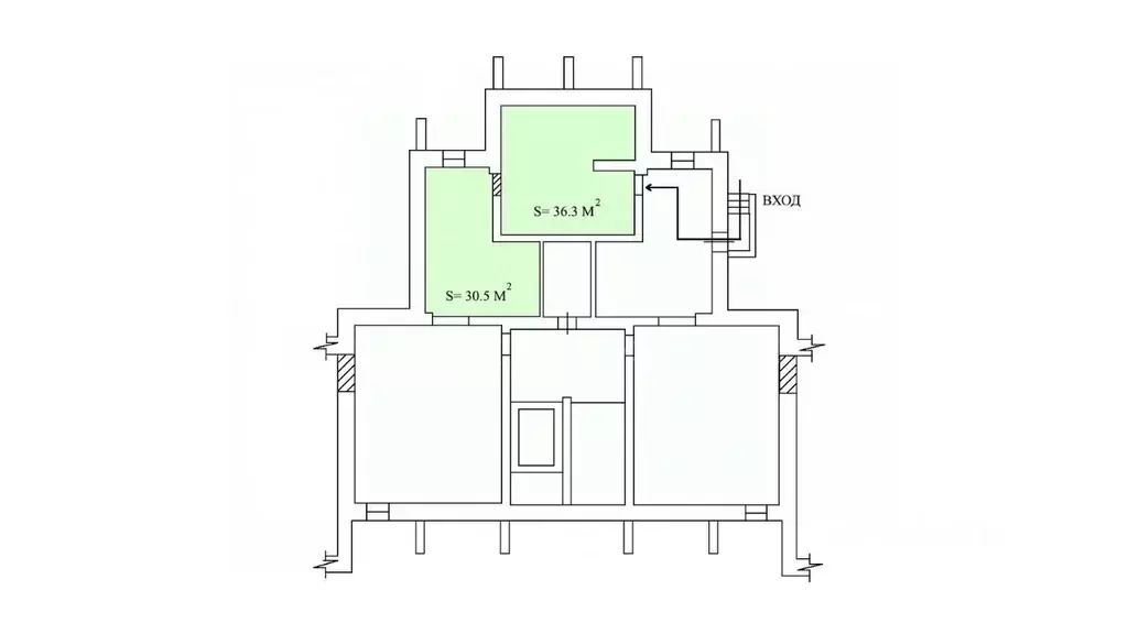 Склад в Кировская область, Киров Солнечная ул, 12 (66.8 м) - Фото 1