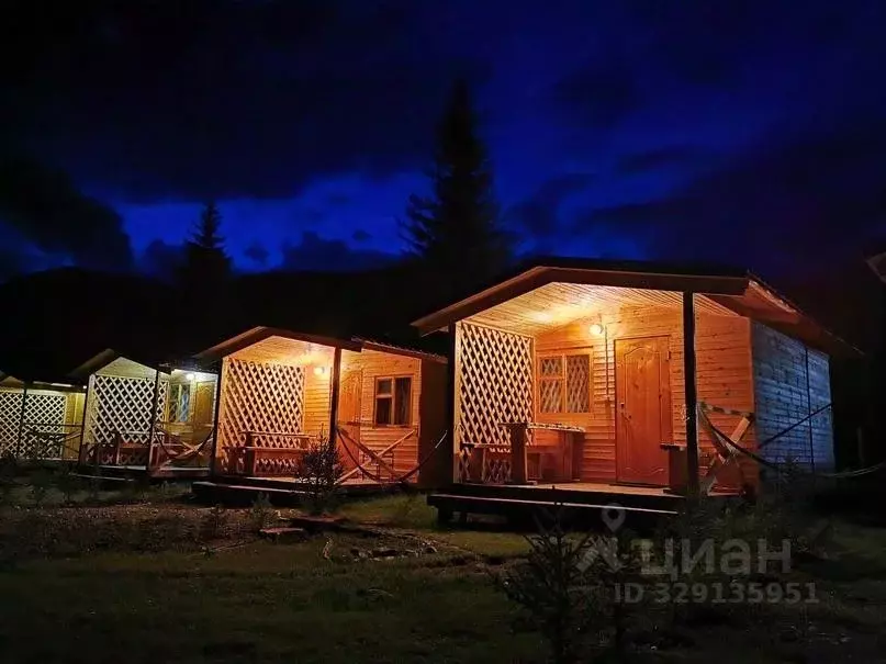 Дом в Алтай, Улаганский район, с. Акташ Лесная ул., 1Ж (12 м) - Фото 1