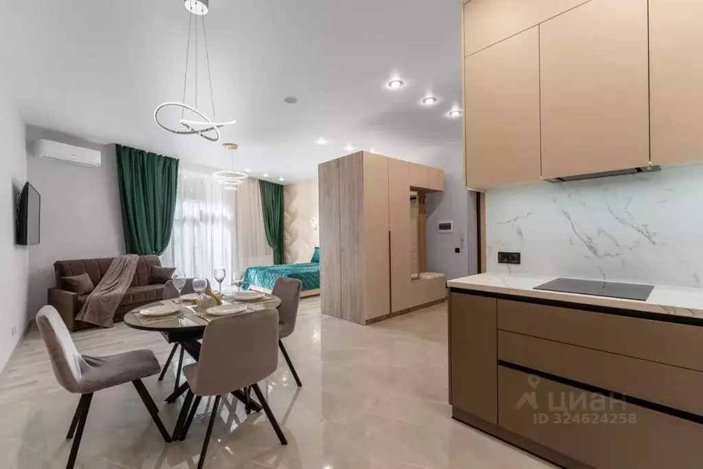 1-к кв. Калининградская область, Светлогорск Калининградский просп., ... - Фото 1