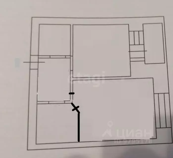 3-к кв. Татарстан, Казань ул. Айдарова, 7 (71.0 м) - Фото 1