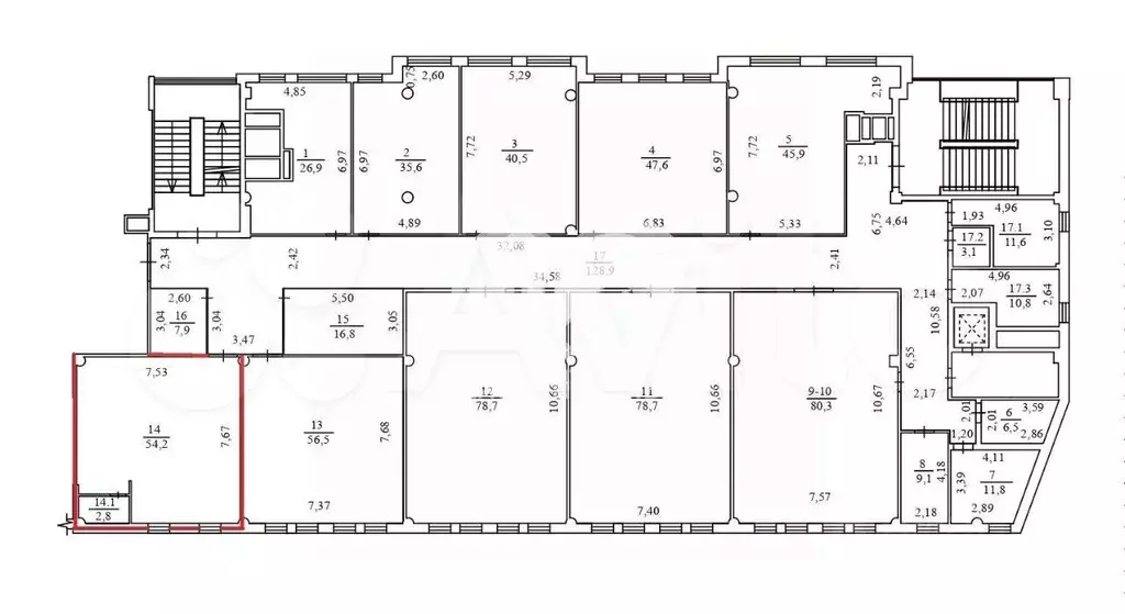 Продам торговое помещение, 57 м - Фото 0