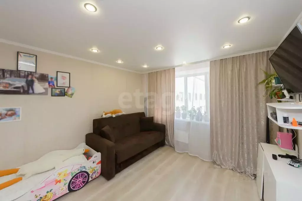 1-к кв. Тюменская область, Тюмень ул. 30 лет Победы, 93А (34.9 м) - Фото 1