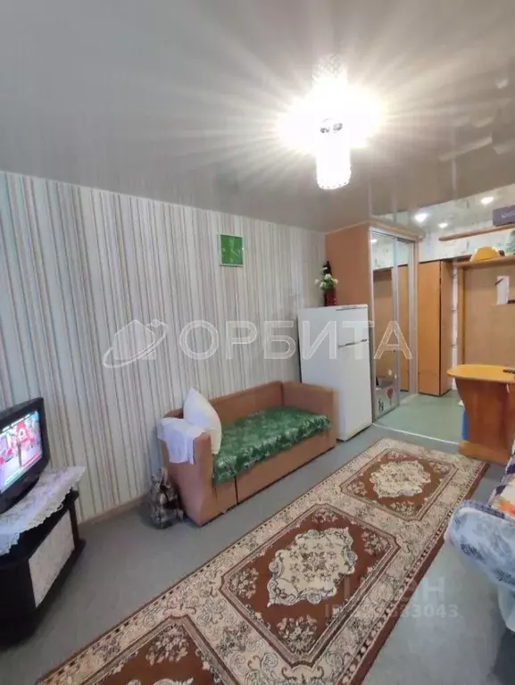 Студия Тюменская область, Тюмень Тульская ул., 8 (18.0 м) - Фото 1