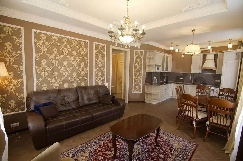 2-к. квартира, 74 м, 1/2 эт. - Фото 0