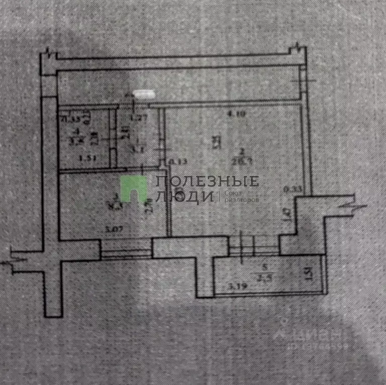 1-к кв. Забайкальский край, Чита ул. Генерала Белика, 13 (35.6 м) - Фото 2