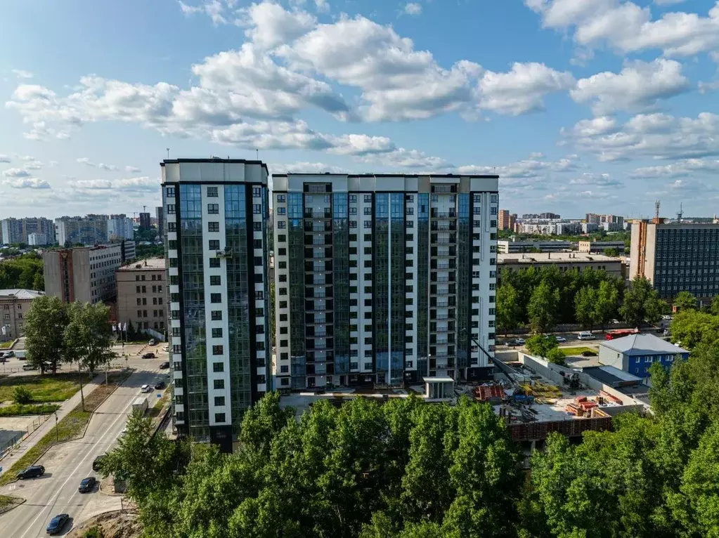 1-к кв. Новосибирская область, Новосибирск ул. Объединения, 28 (55.6 ... - Фото 1