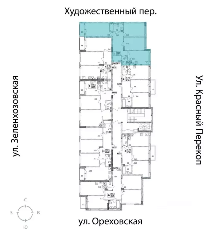 3-к кв. Нижегородская область, Нижний Новгород Смородина жилой ... - Фото 2