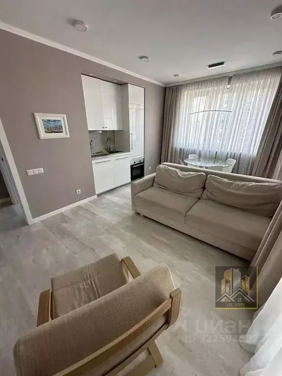 2-к кв. Татарстан, Казань ул. Сибгата Хакима, 52 (55.0 м) - Фото 1