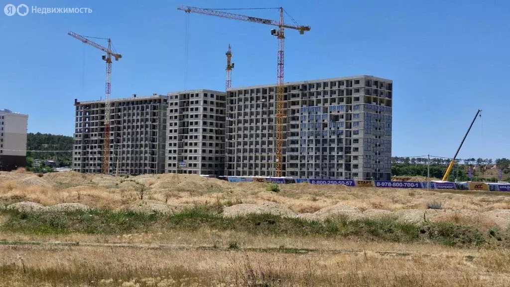 1-комнатная квартира: Мирное, ЖК Крокус (42.7 м) - Фото 1