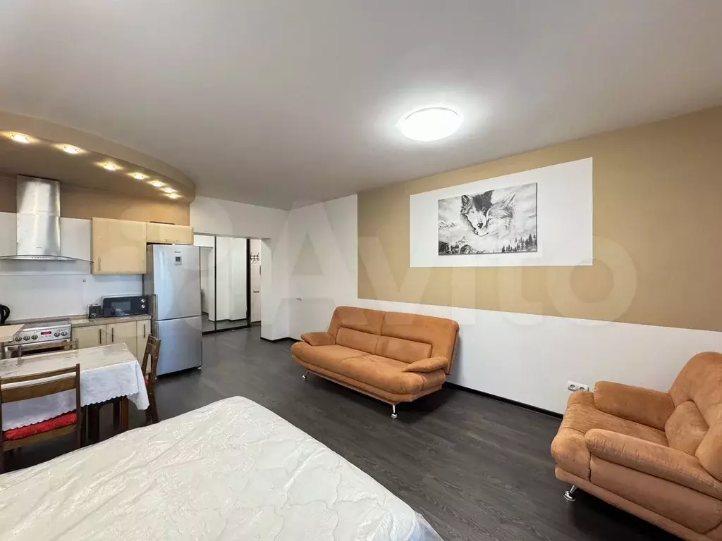 Квартира-студия, 44 м, 9/10 эт. - Фото 1