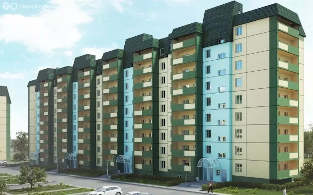2-комнатная квартира: Волгоград, Владимирская улица, 66 (54.4 м) - Фото 2
