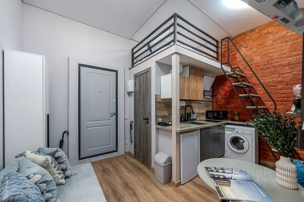 Студия Санкт-Петербург 5-я Советская ул., 24/13 (15.0 м) - Фото 1