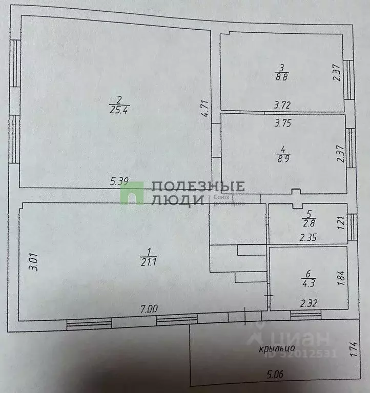 Дом в Удмуртия, Ижевск Костина Мельница мкр, ул. Ялтинская, 9 (78 м) - Фото 1