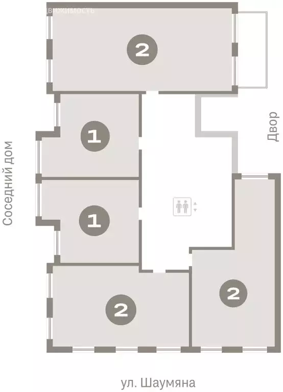 2-комнатная квартира: Екатеринбург, Торфяной переулок, 10 (68.2 м) - Фото 2