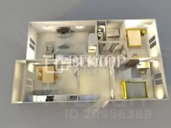 3-к кв. Костромская область, Кострома Давыдовский-1 мкр, 26 (66.0 м) - Фото 2