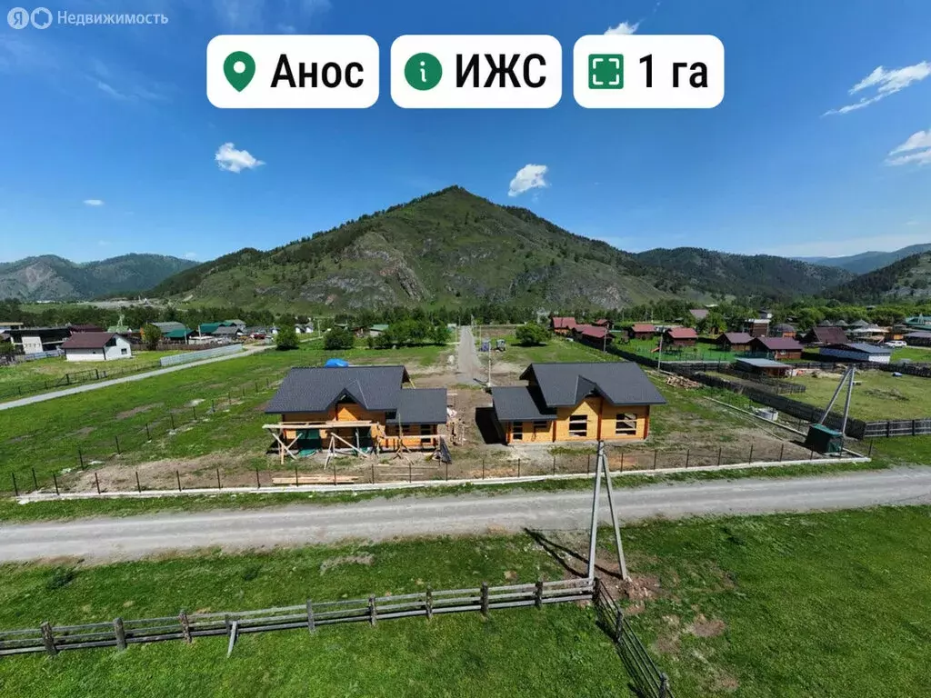 Участок в Чемальский район, село Анос (1 м) - Фото 1