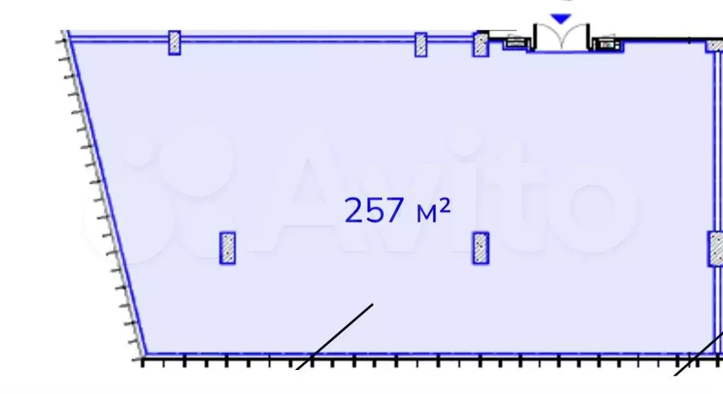 БЦ класса А офис 257 м2 - Фото 0