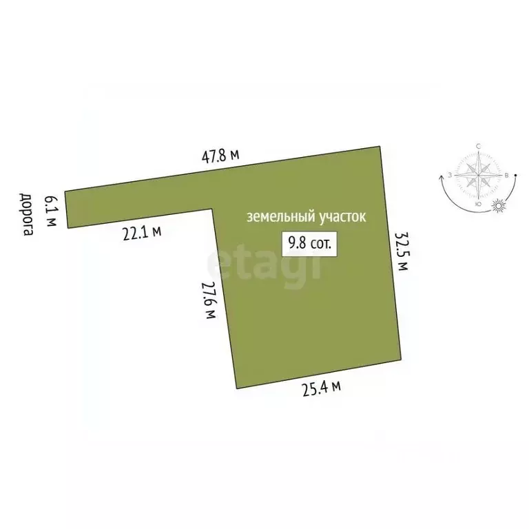 Участок в Тюменская область, Тюменский муниципальный округ, Дачи Хюгге ... - Фото 2