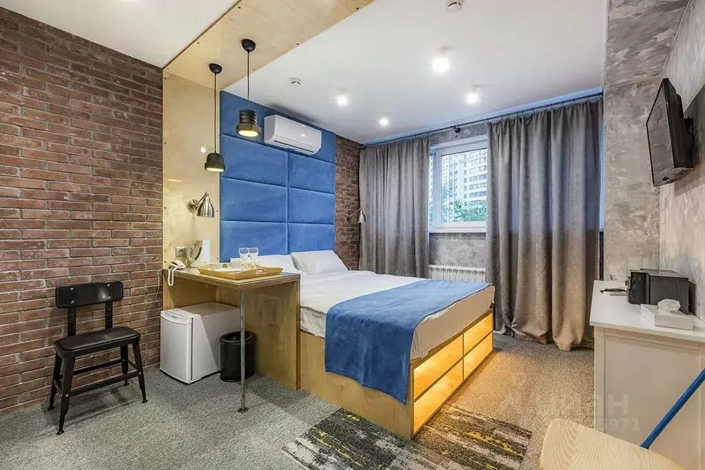 Комната Москва Кременчугская ул., 9 (24.0 м) - Фото 1