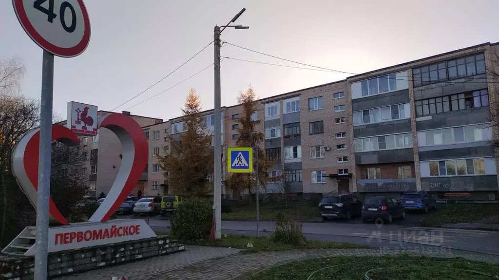 2-к кв. Ленинградская область, Выборгский район, пос. Первомайское ул. ... - Фото 1