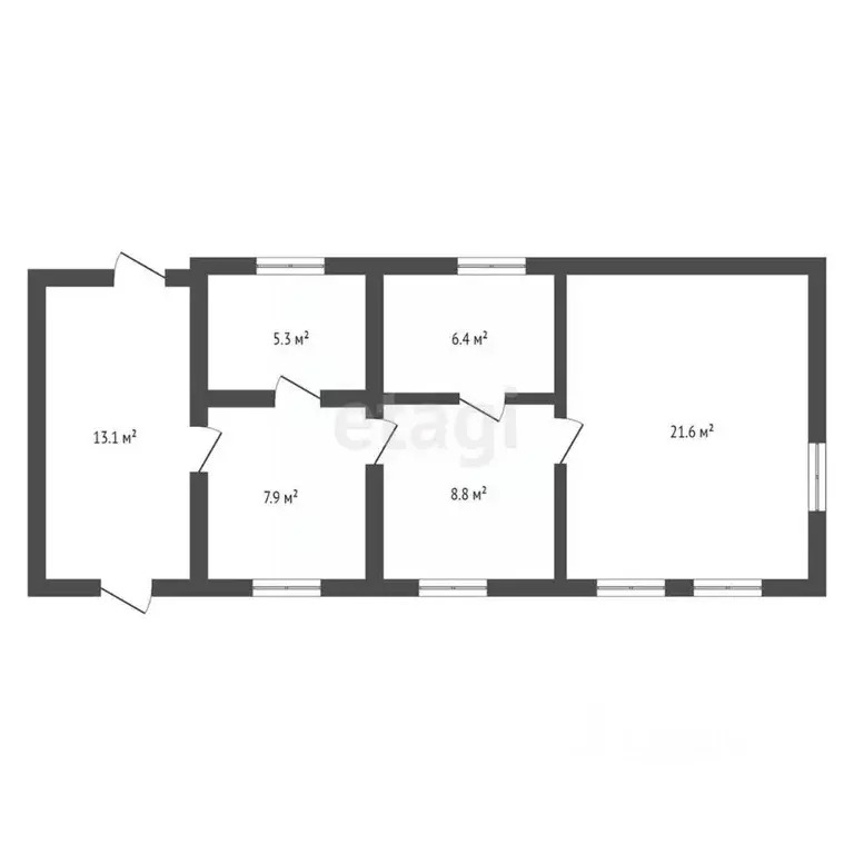 Дом в Воронежская область, Рамонский район, Березовское с/пос, с. ... - Фото 2