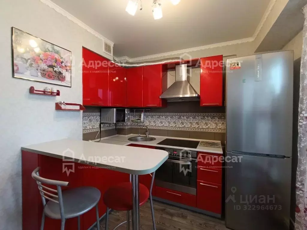 1-к кв. Волгоградская область, Волгоград ул. 8-й Воздушной Армии, 10а ... - Фото 1
