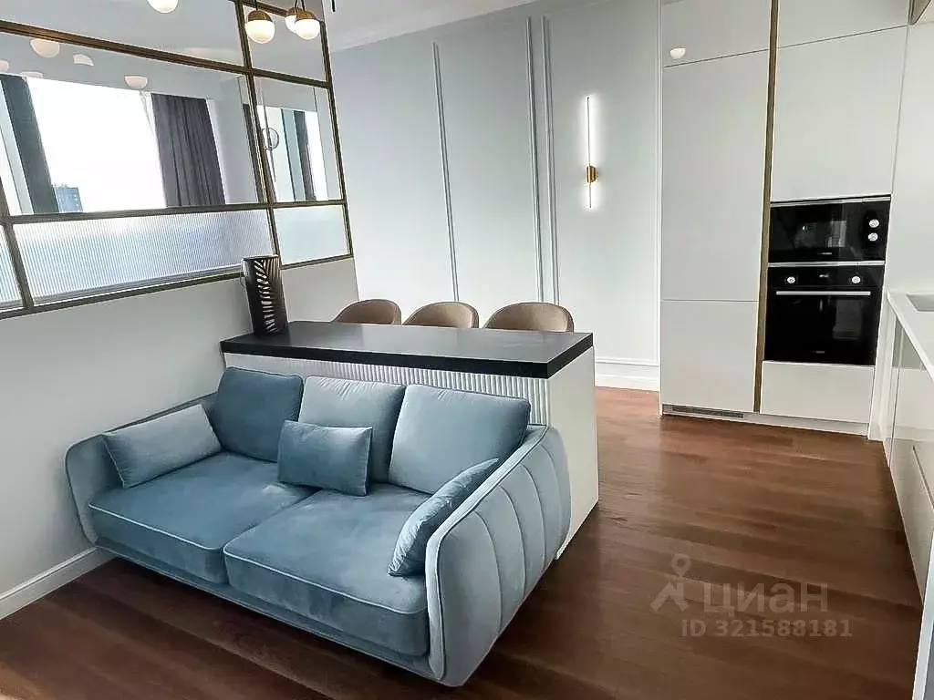 Студия Москва 1-й Красногвардейский проезд, 22с2 (52.0 м) - Фото 0