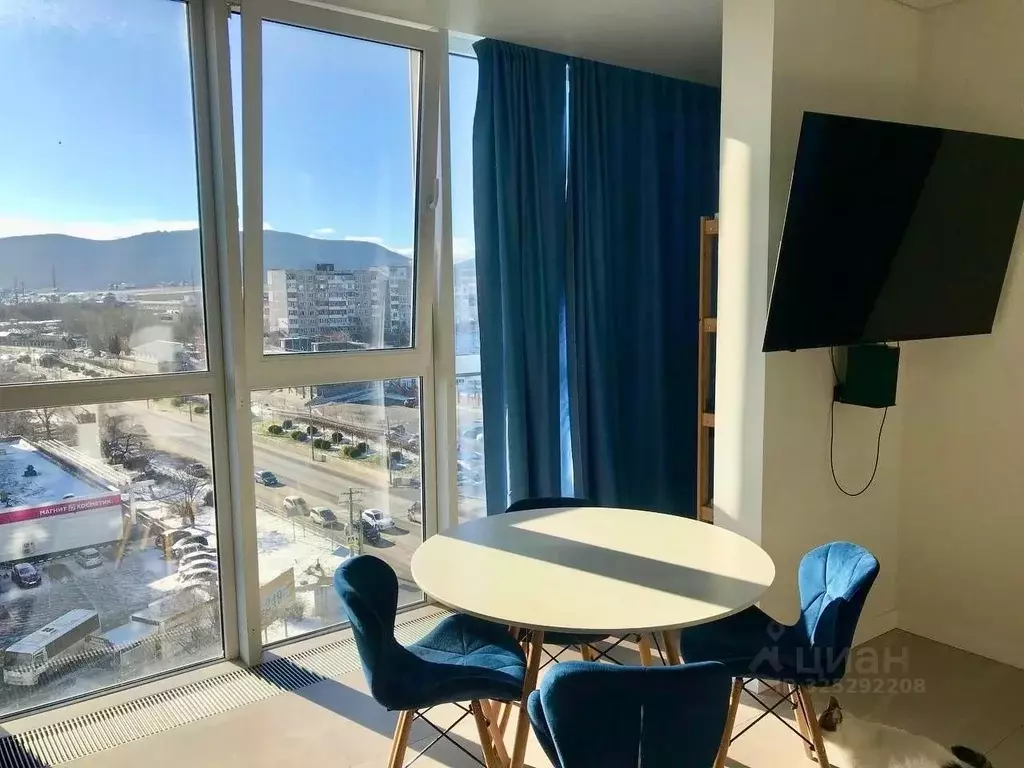 Студия Краснодарский край, Новороссийск ул. Куникова, 55к1 (35.7 м) - Фото 1