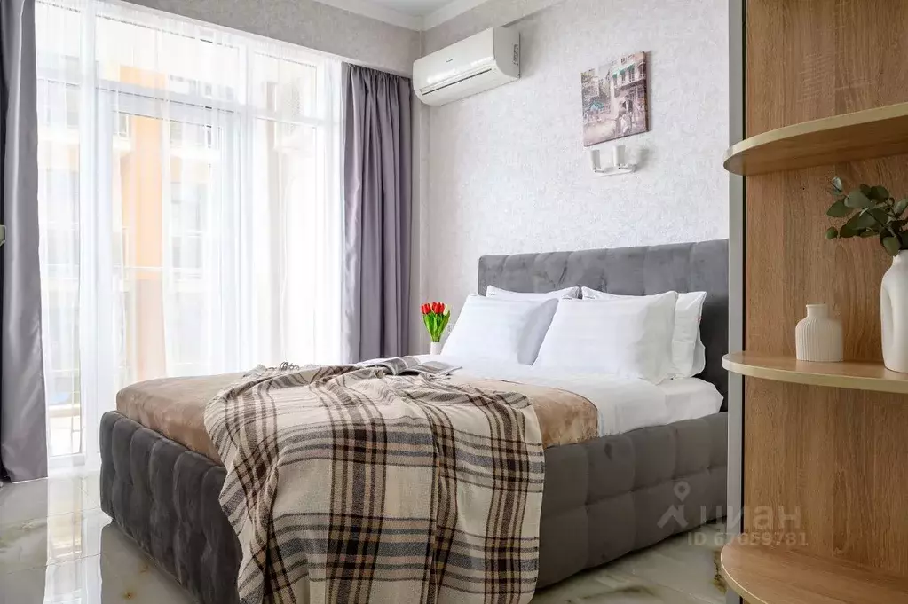 1-к кв. Краснодарский край, Сочи Светлана мкр, ул. Гагринская, 3/8 ... - Фото 1