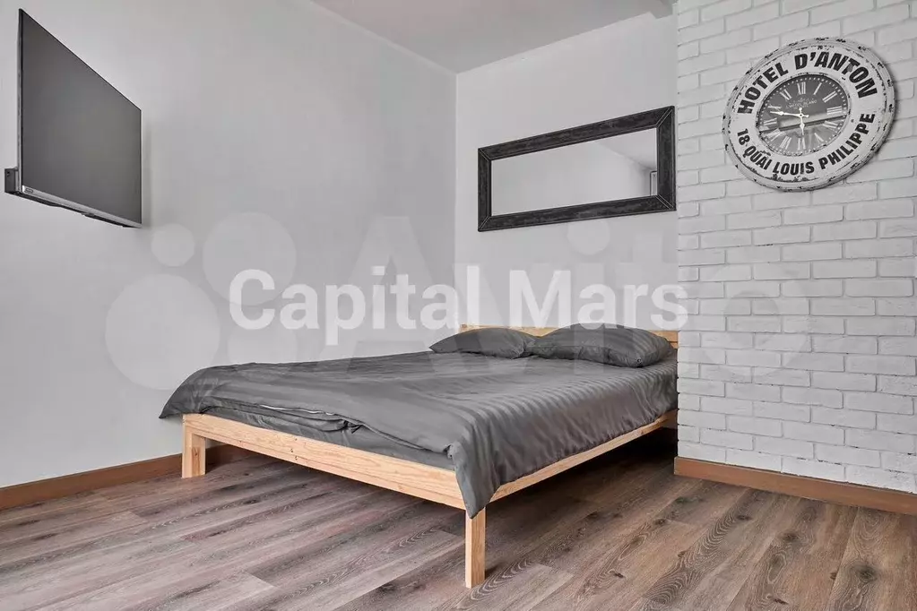 1-к. квартира, 34 м, 1/9 эт. - Фото 1