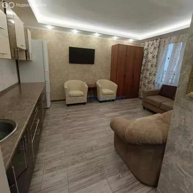 1-комнатная квартира: Нижний Новгород, Волжская улица, 42 (38.9 м) - Фото 1