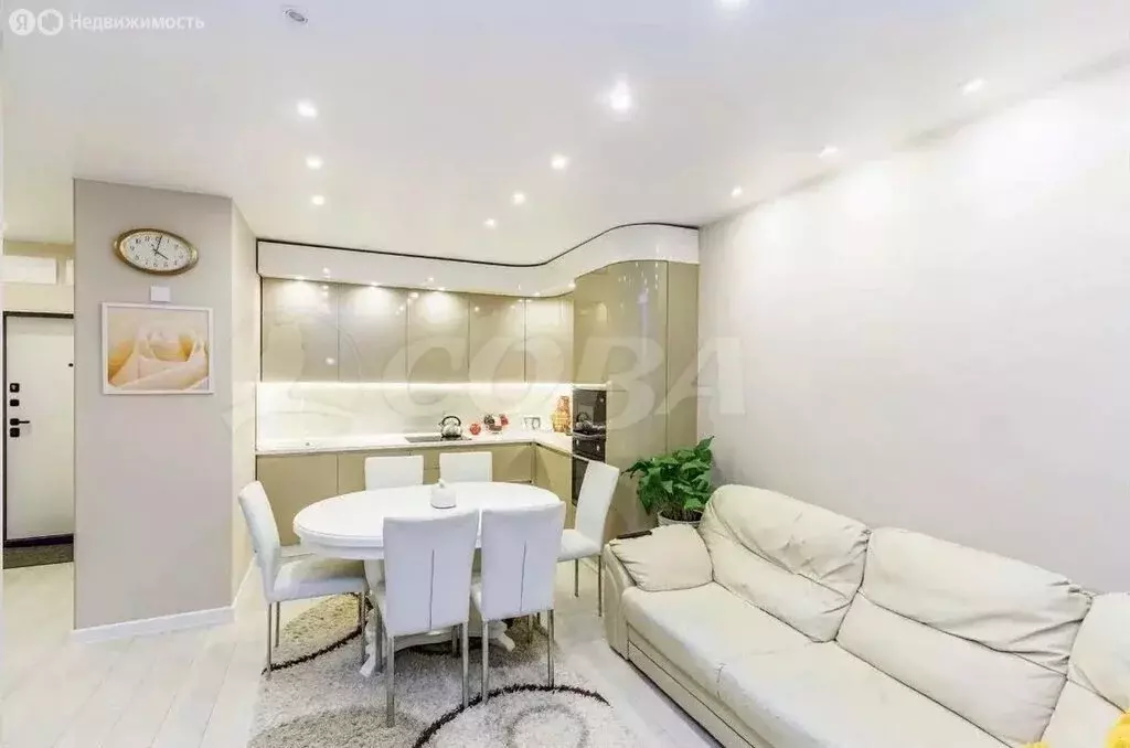 1-комнатная квартира: Тюмень, улица Андрея Кореневского, 11 (43.2 м) - Фото 2