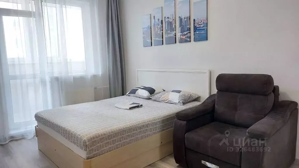 1-к кв. Ульяновская область, Ульяновск ул. Аблукова, 16 (36.0 м) - Фото 1