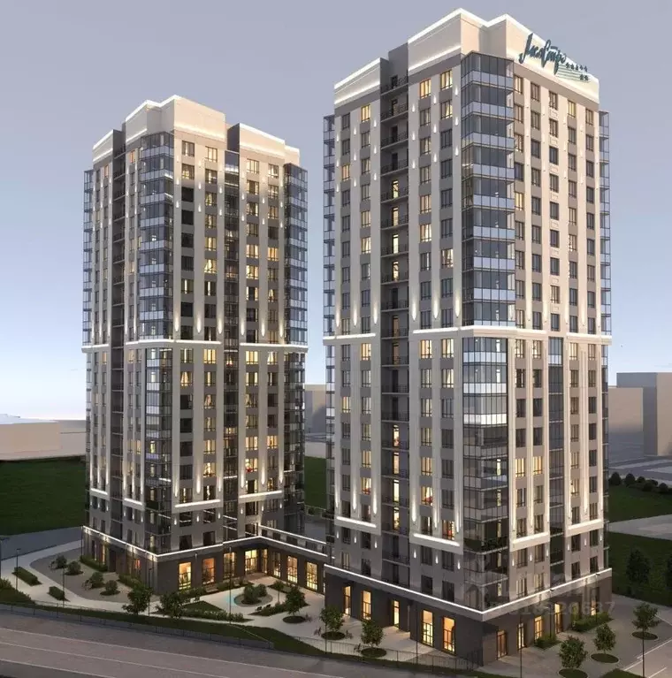 1-к кв. Красноярский край, Красноярск ул. Авиаторов, 7/2 (44.4 м) - Фото 1
