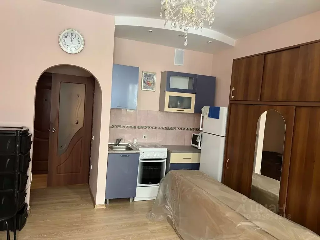 Студия Новосибирская область, Новосибирск ул. Одоевского, 1/2 (22.0 м) - Фото 1