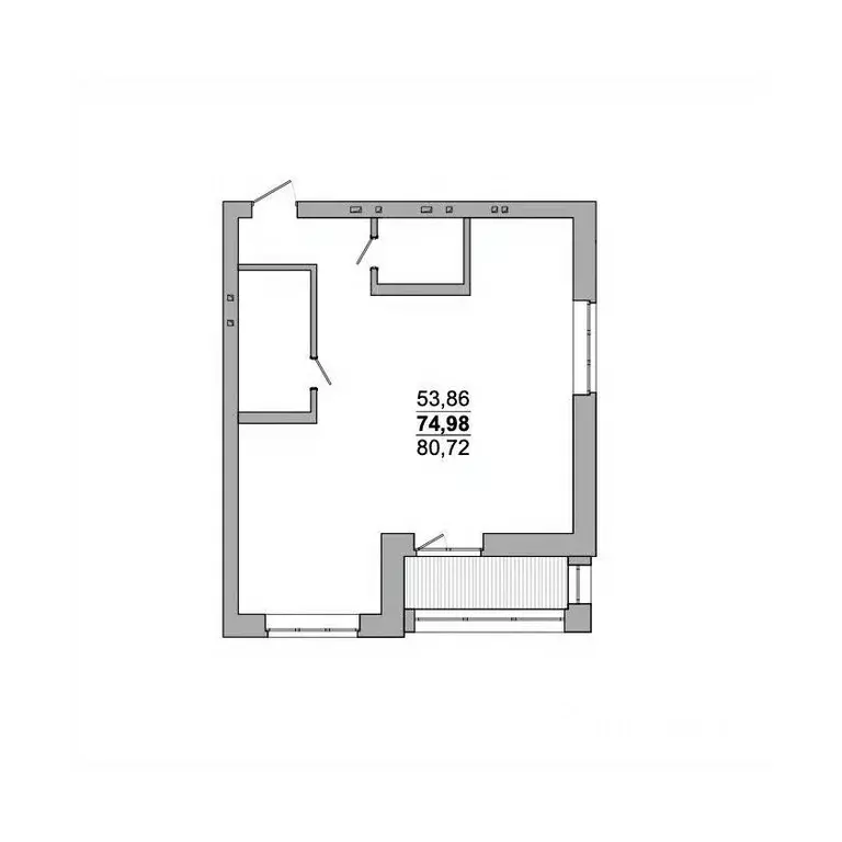 2-к кв. Новосибирская область, Новосибирск ул. Сеченова, 13 (80.72 м) - Фото 0